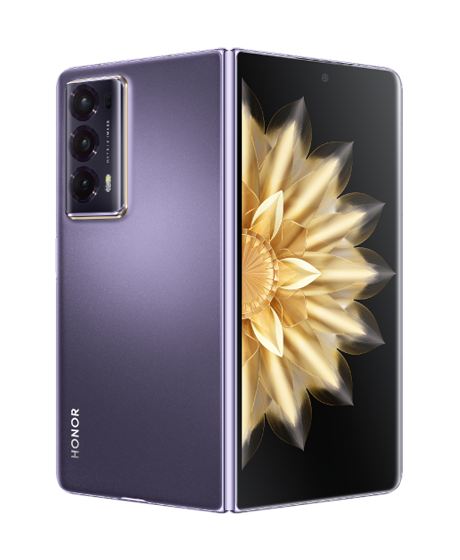 Honor Magic V2 vista frontal y trasera