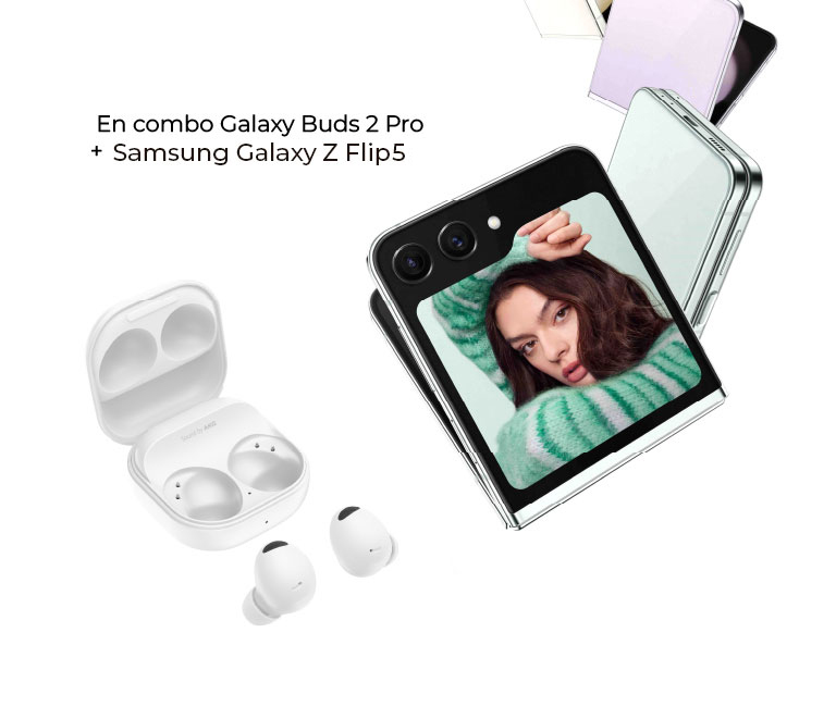 Combo Galaxy Buds 2 Pro + Samsung Galaxy Z Flip5