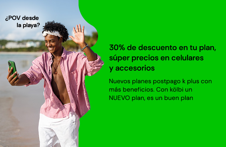 30% de descuento en tu plan + súper precios en celulares y accesorios