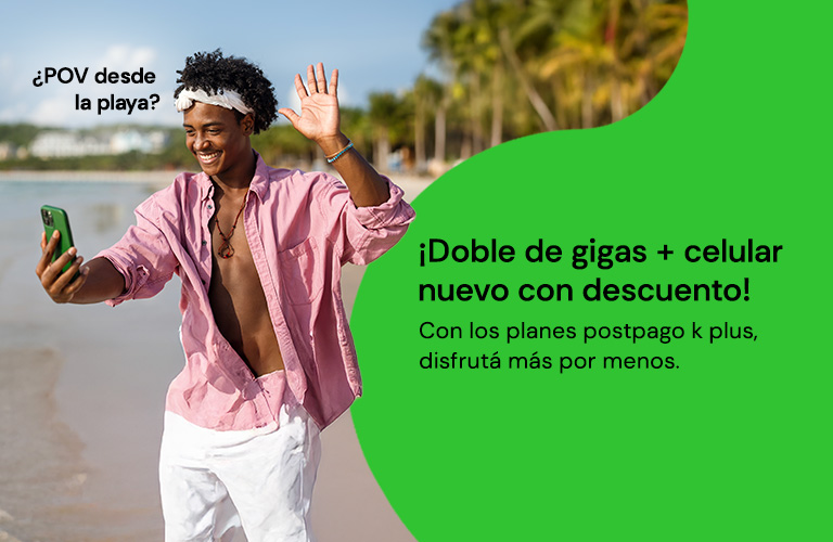 Doble de Gigas + celular nuevo con descuento