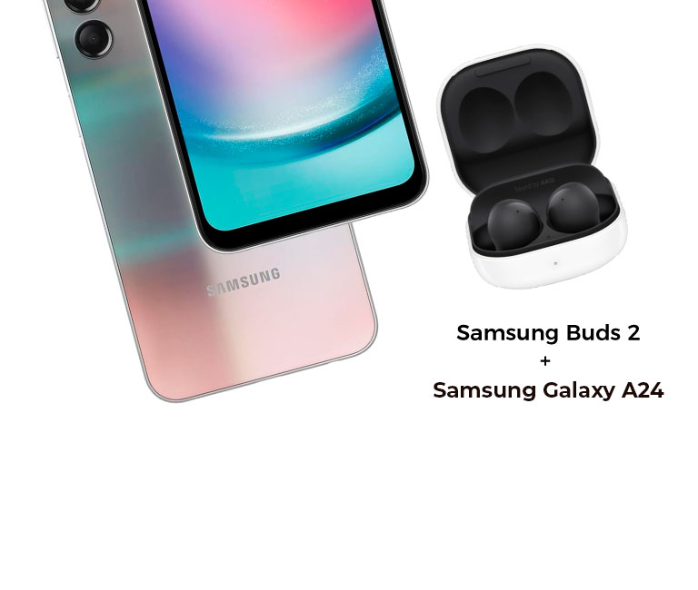 Combo Samsung Buds 2 + Samsung A24 LTE