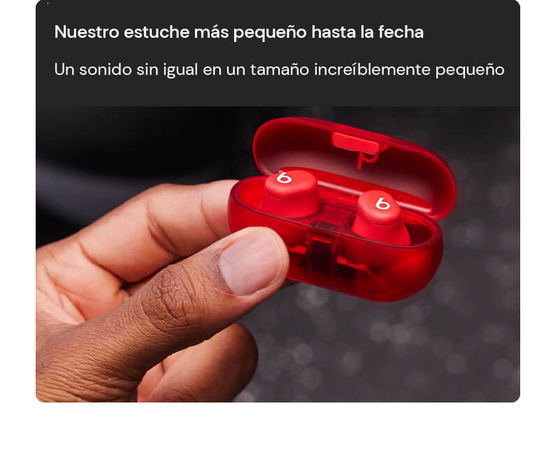 Beats Solo Buds, nuestro estuche más pequeño hasta la fecha