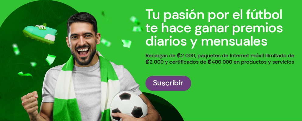 Tu pasión por el fútbol te hace ganar premios diarios y mensuales: recargas, paquetes de internet móvil y certificados de 400 000 colones