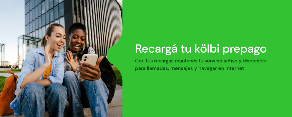 Con tus recargas mantenés tu servicio activo y disponible para llamadas, mensajes y navegar en Internet