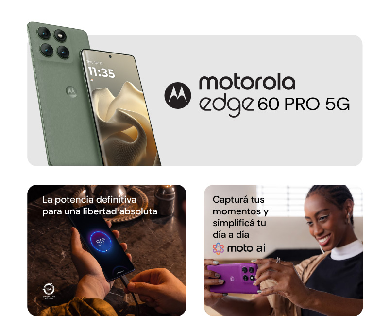 edge 60 pro Potenciá tu desempeño al máximo