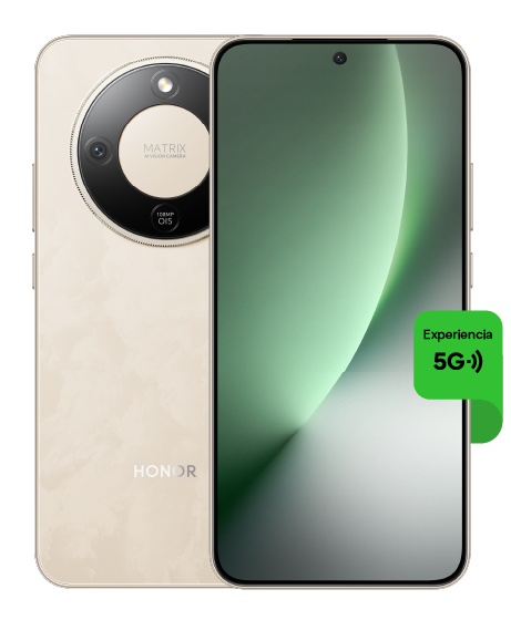 HONOR MAGIC 8 LITE vista frontal y trasera