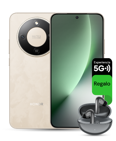 HONOR MAGIC 8 LITE vista frontal y trasera