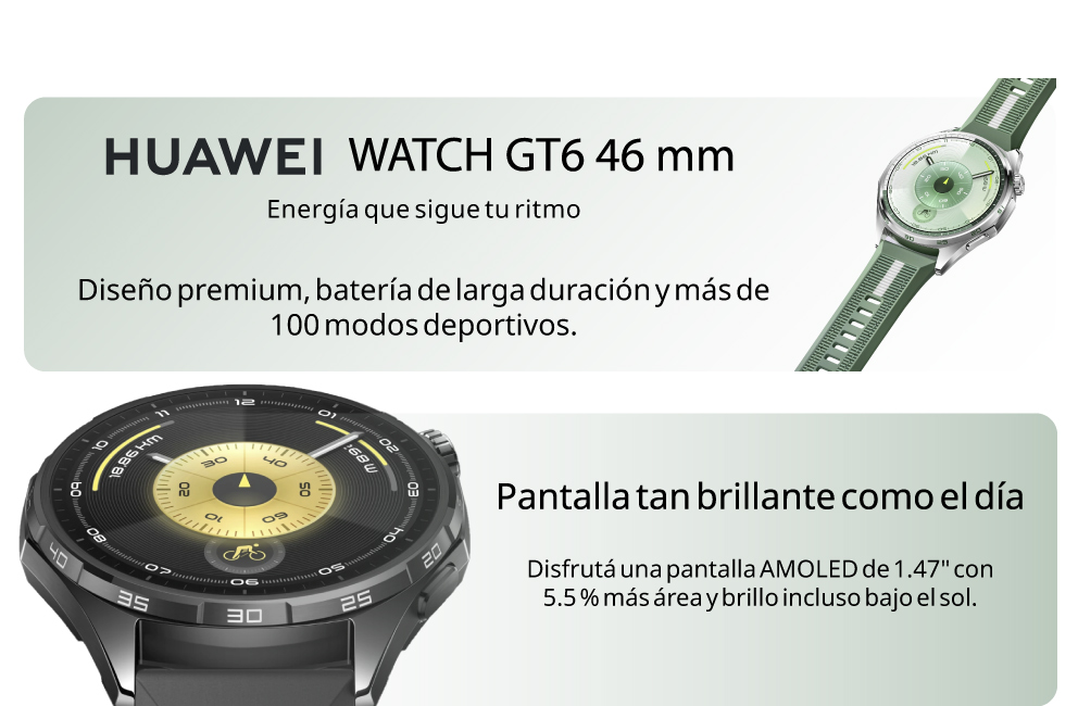 Huawei Watch GT 5: hasta 7 días de duración en la batería
