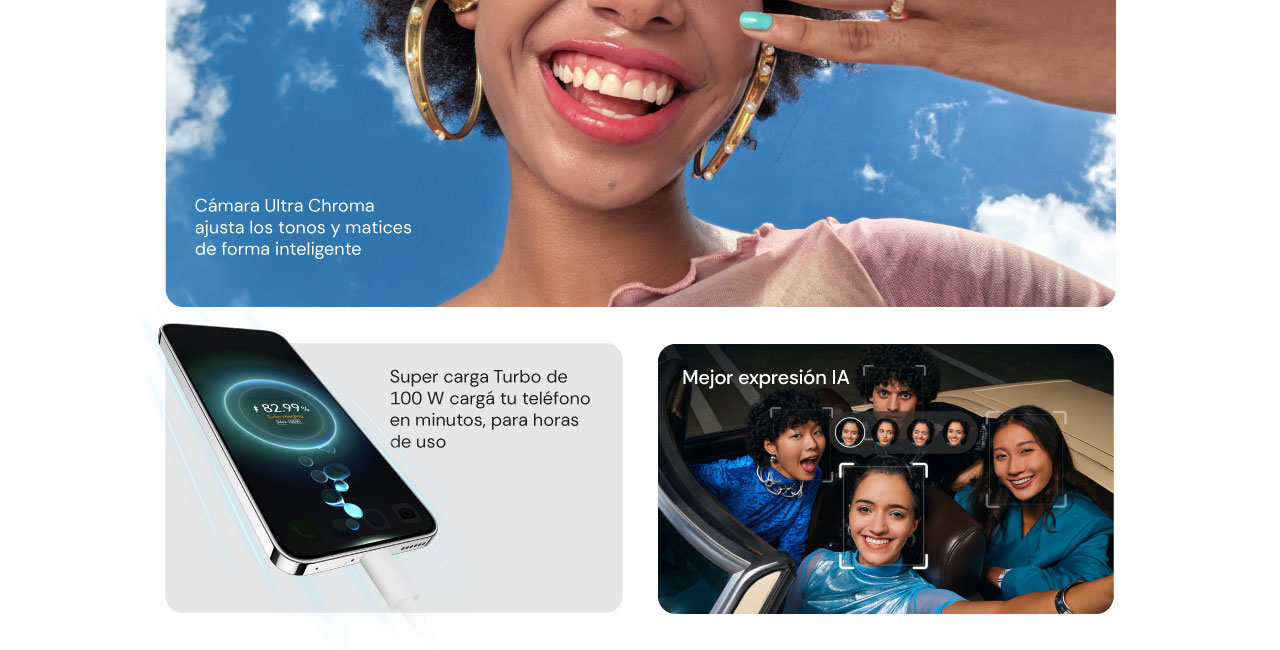 Cámara Ultra Chroma: ajusta los tonos y matices de forma inteligente