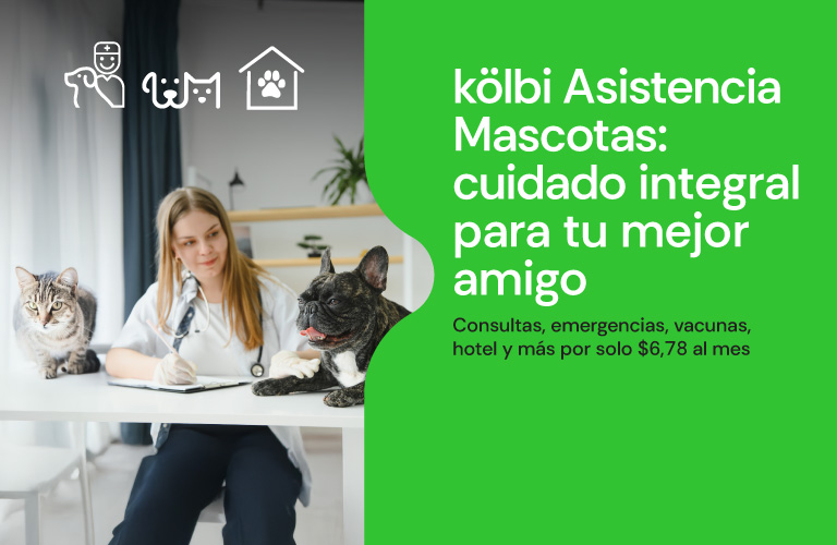 kölbi Asistencia Mascotas: cuidado integral para tu mejor amigo