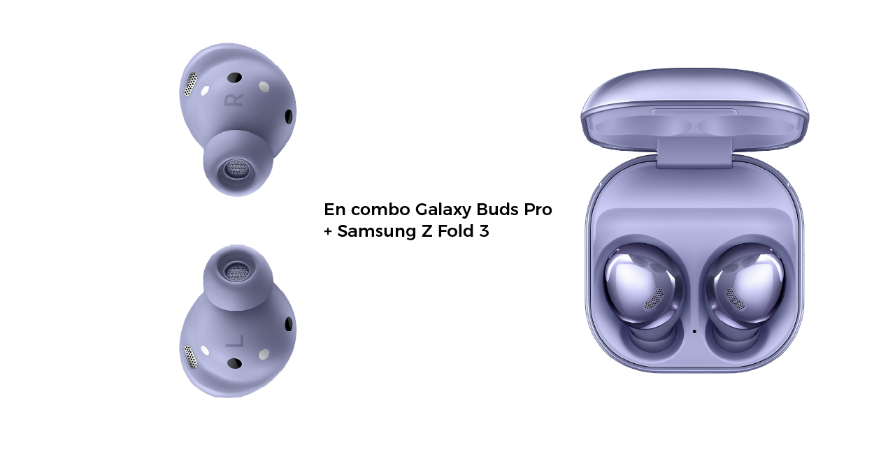 En combo Galaxy Buds Pro + Samsung Z Fold 3