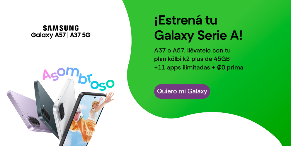 Samsung Galaxy Serie A57 y A37