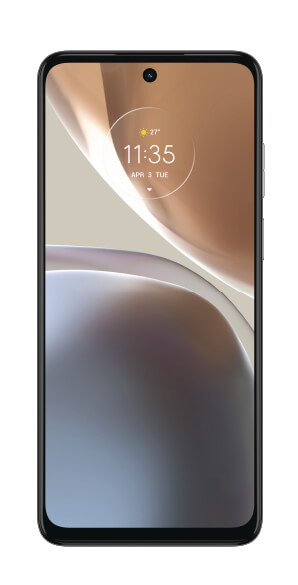 Motorola MOTO G32 vista frontal.