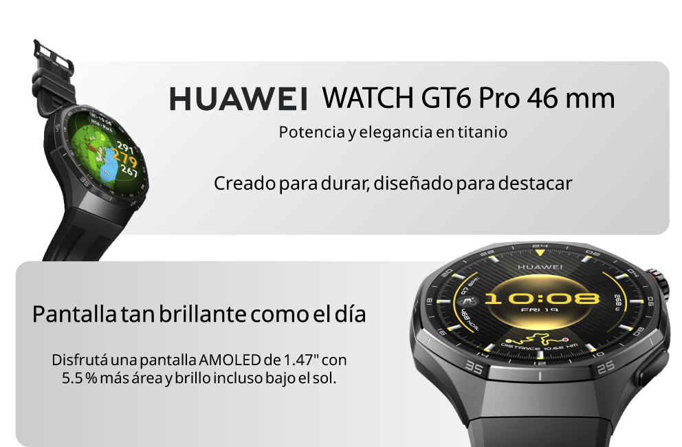 Huawei Watch GT 5: hasta 7 días de duración en la batería