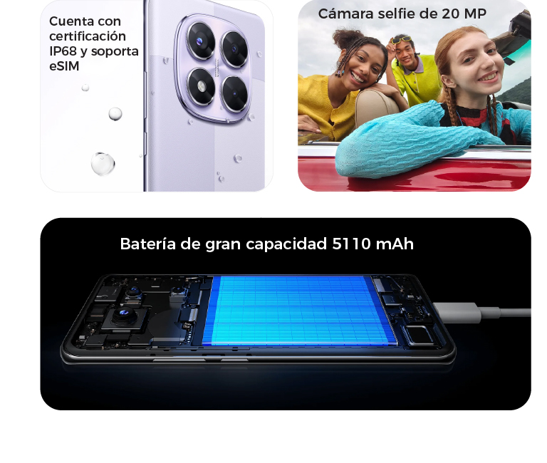 Cuenta con certificación IP68