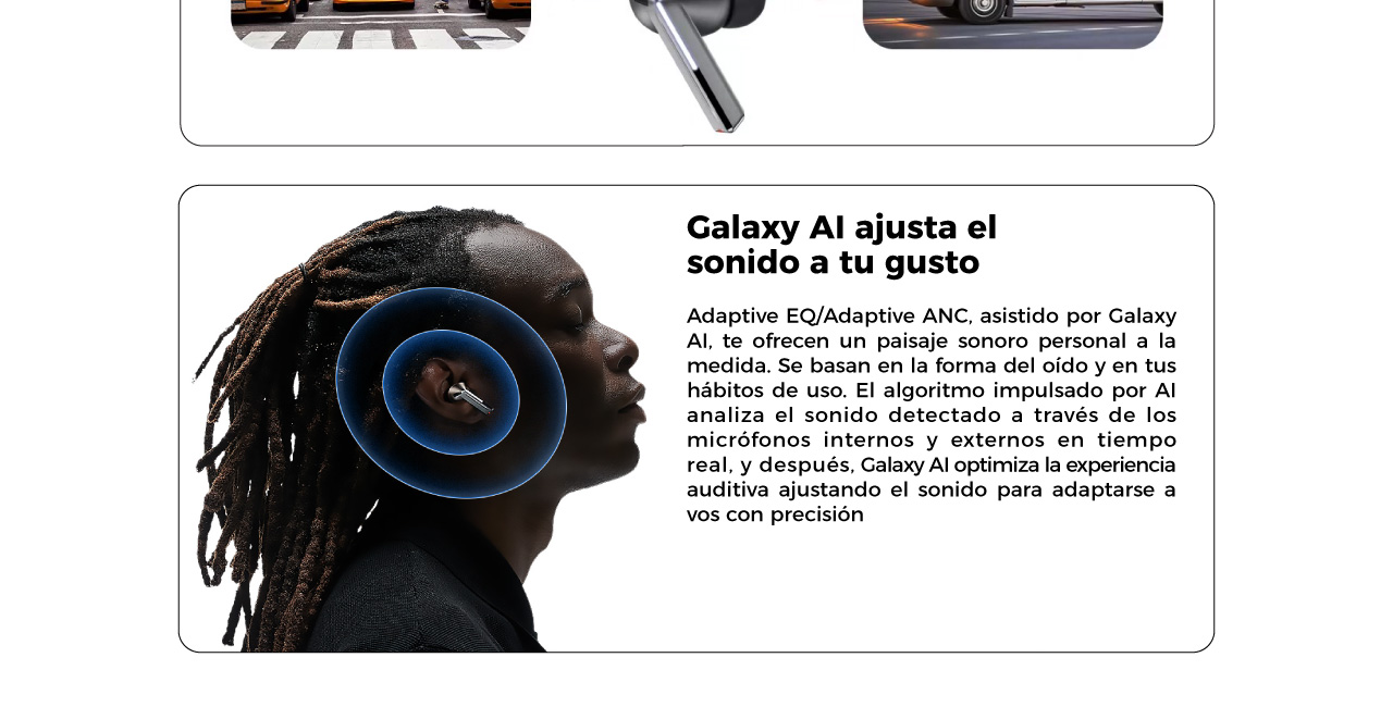 Galaxy Ai ajusta el sonido a tu gusto