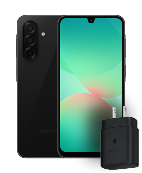 Samsung Galaxy A26 vista frontal y trasera
