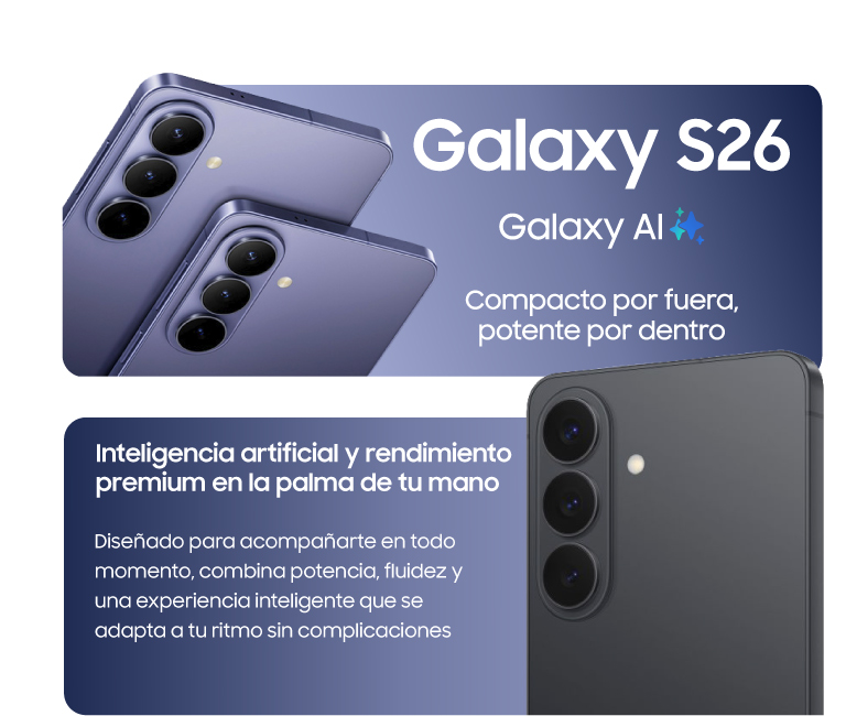 Samsung Galaxy S26 sencillo e impactante