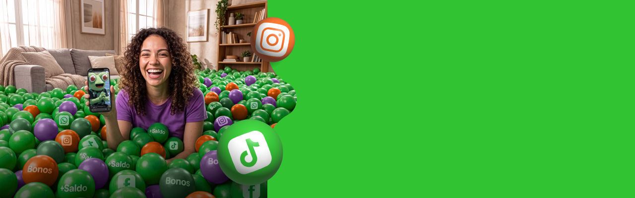 Ahora, cada recarga desde ₡1.000 se DUPLICA o TRIPLICA + Gigas GRATIS para tus APPS FAVORITAS