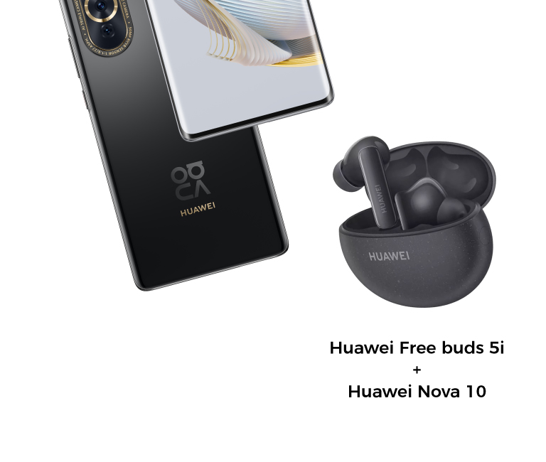 Combo Huawei Free buds 5i + Huawei Nova 10
