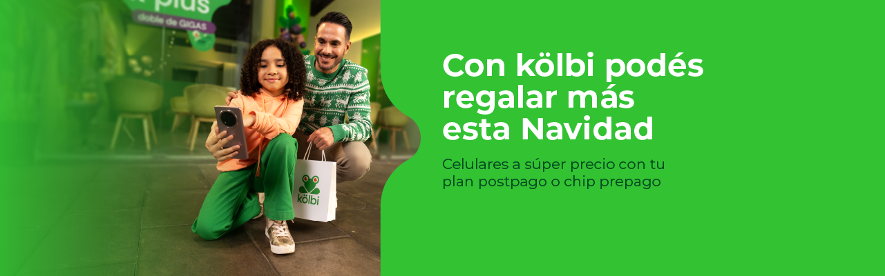 Regalá más esta Navidad. Celulares a súper precio con tu plan postpago o chip prepago