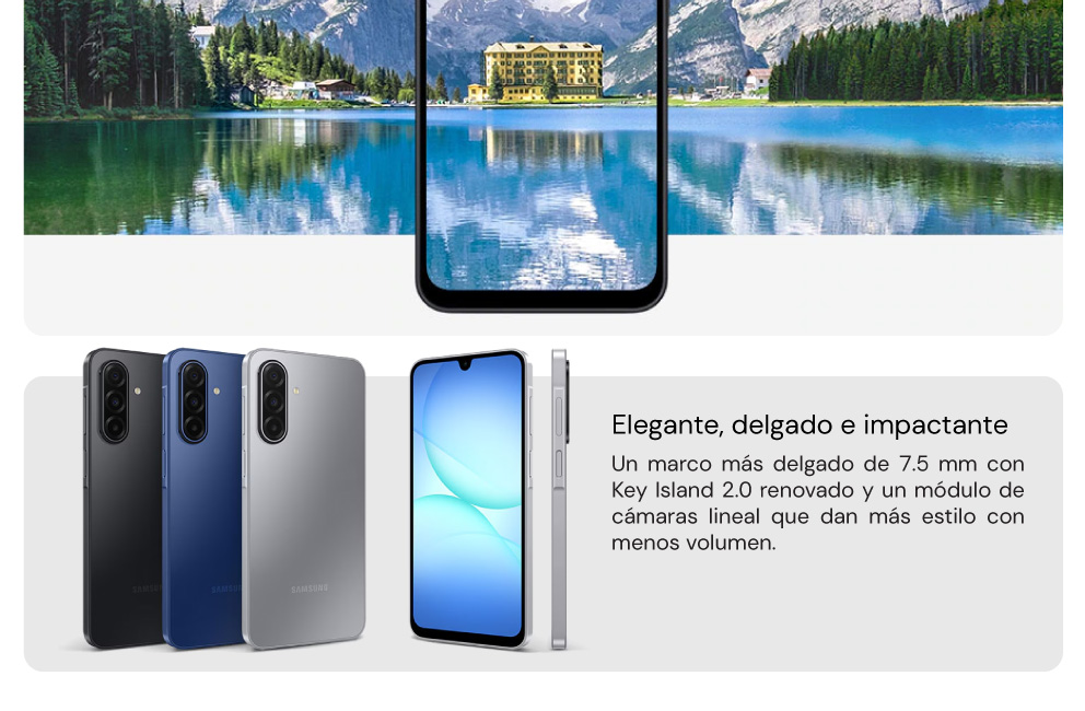 Elegante, delgado e impactante