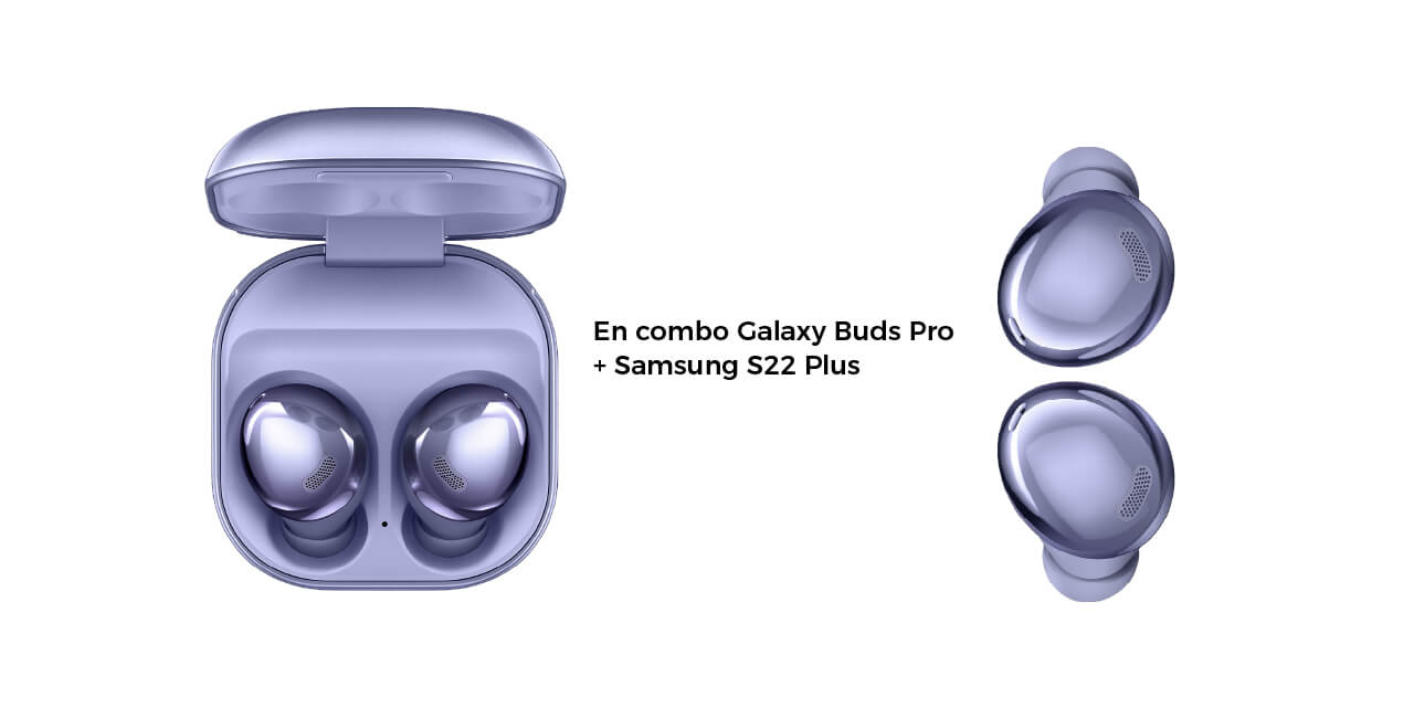 En combo Galaxy Buds Pro + Samsung S22 plus