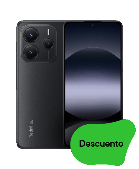 Xiaomi Redmi Note 14 vista frontal y trasera