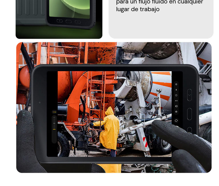 Pantalla táctil para un flujo fluido en cualquier lugar de trabajo