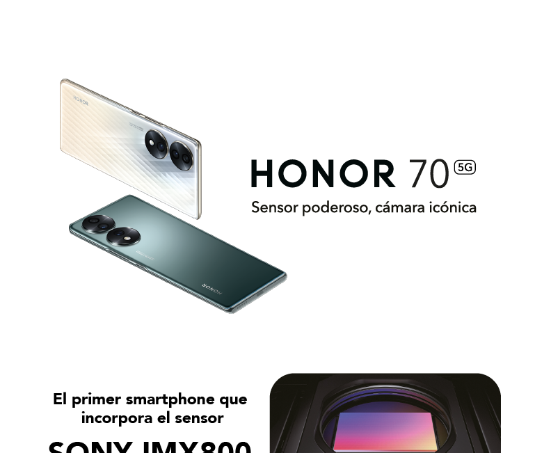 El primer smartphone que incorpora el sensor SONY IMX800. Cámara ultra gran angular y macro 50MP.