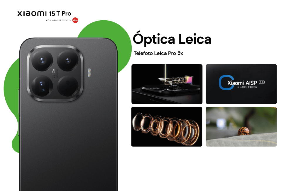 Xiaomi 15T Pro, óptica Leica 
