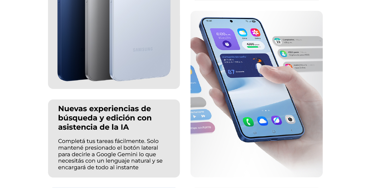 Nuevas experiencias de búsqueda y edición con asistencia de la IA