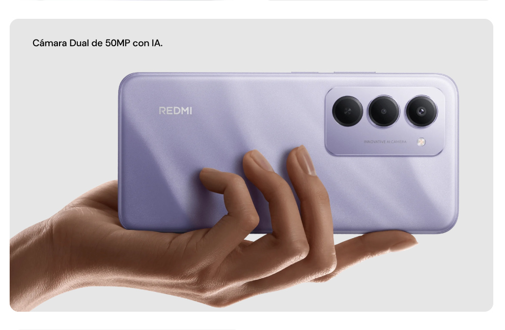 Cámara dual de 50MP con IA