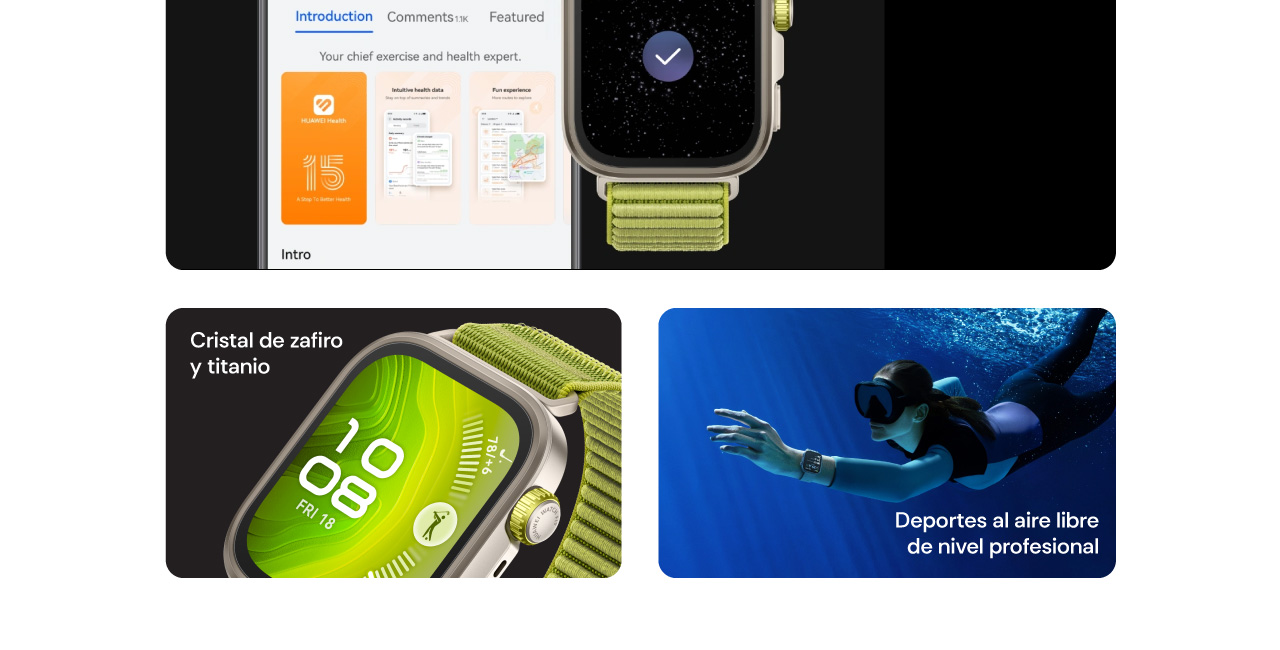 Incorpora la nueva y mejorada tecnología HUAWEI TruSense 