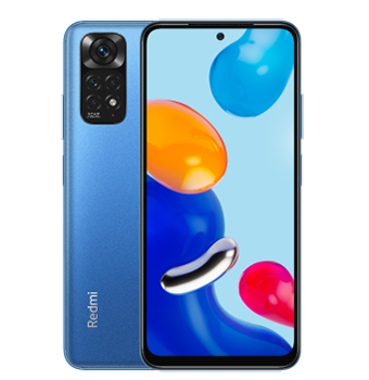 Xiaomi Redmi Note 11 disponible en color azul nocturno