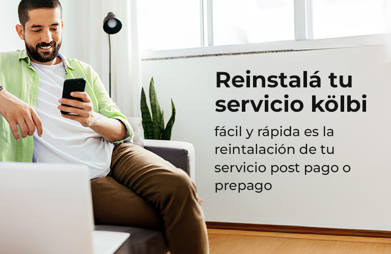 Reinstalación del servicio