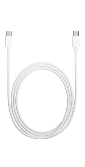 Cable de carga USB-C 240WMYQT3AM/A vista desde arriba