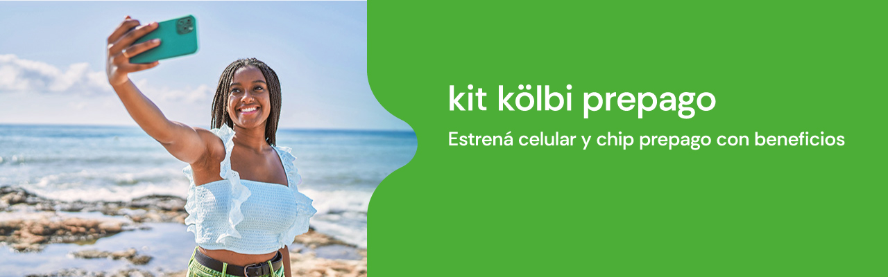 Kit Kölbi prepago, estrená celular y chip prepago con beneficios