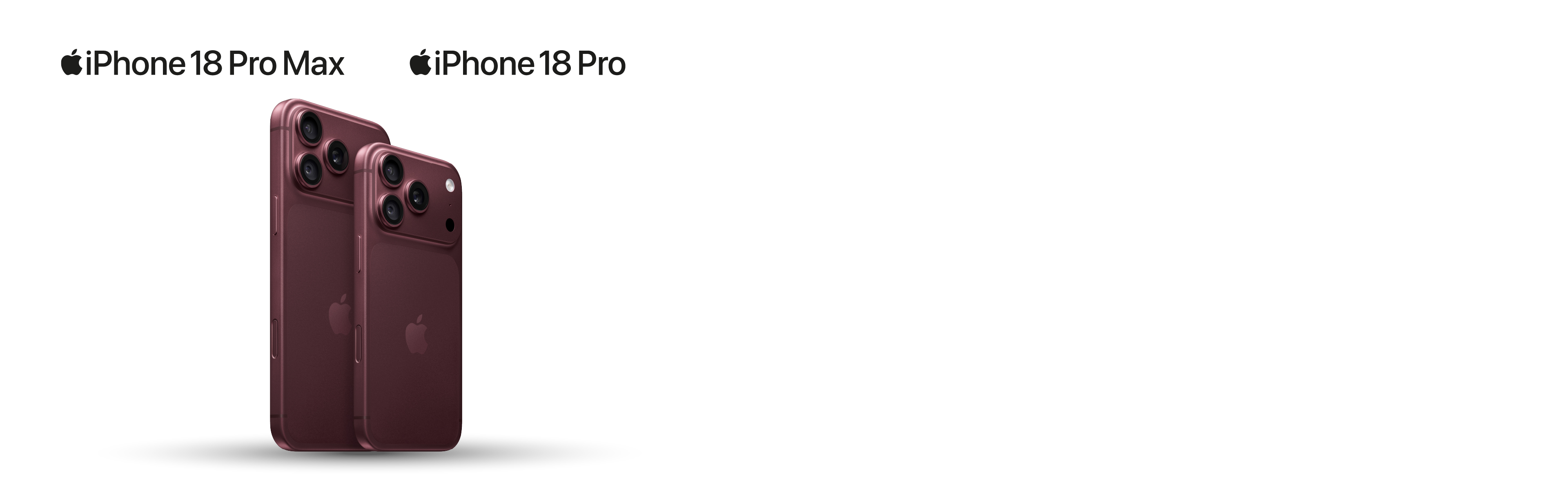 &iexcl;Prerregistrate! iPhone 18 Pro Max y iPhone 18 Pro llegarán a kölbi