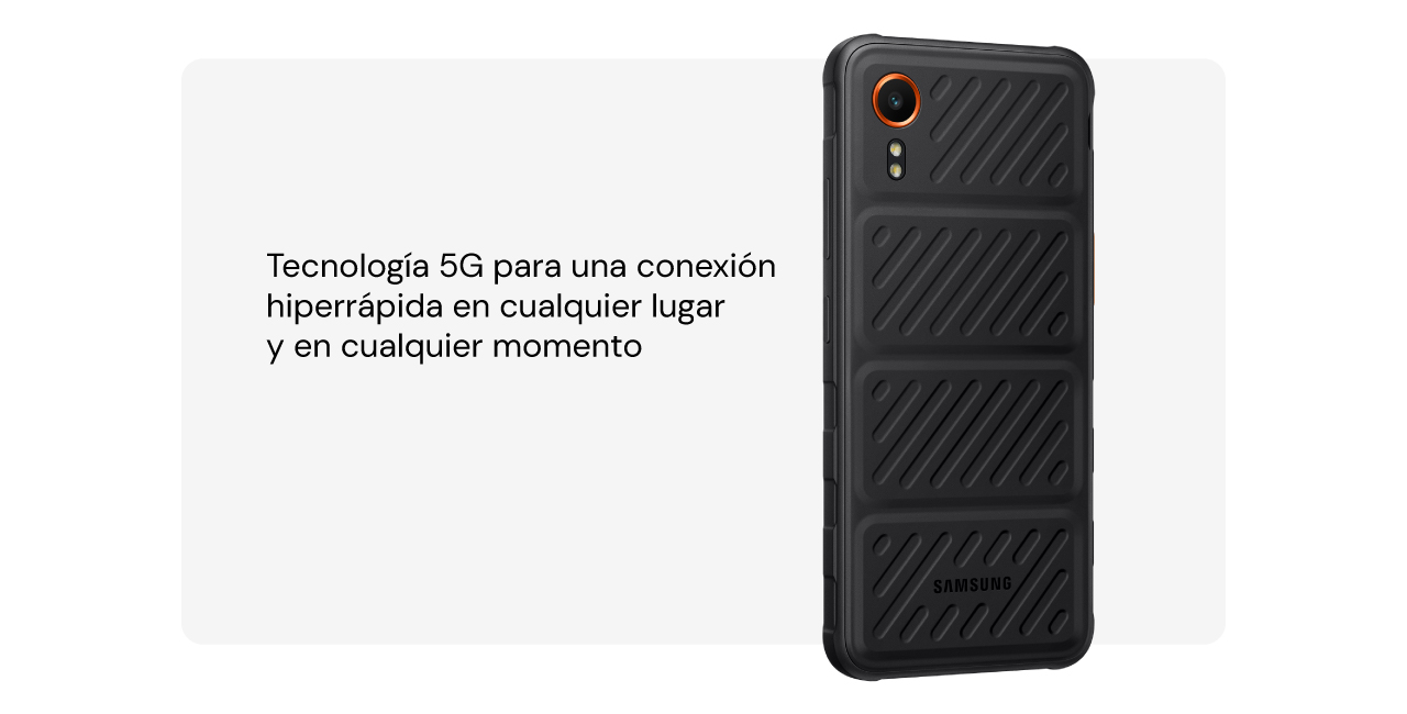 Samsung Galaxy XCover 7 con tecnología 5G para una conexión hiperrápida