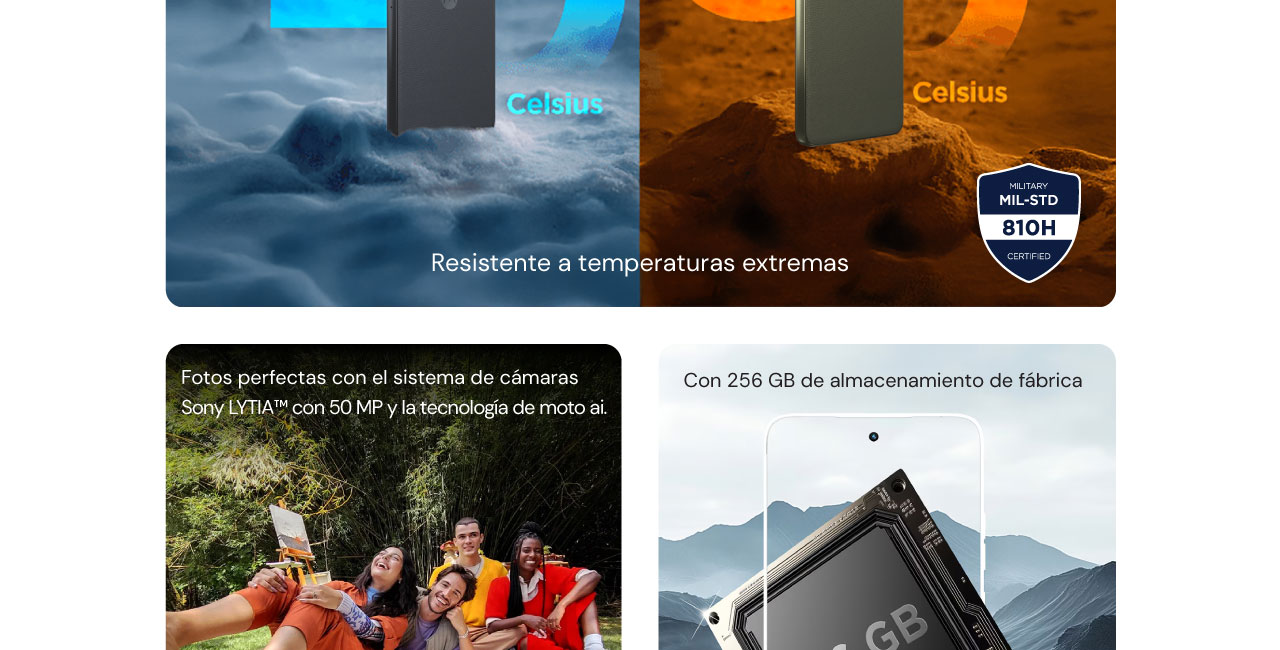 Fotos nítidas y brillantes a cualquier hora del día