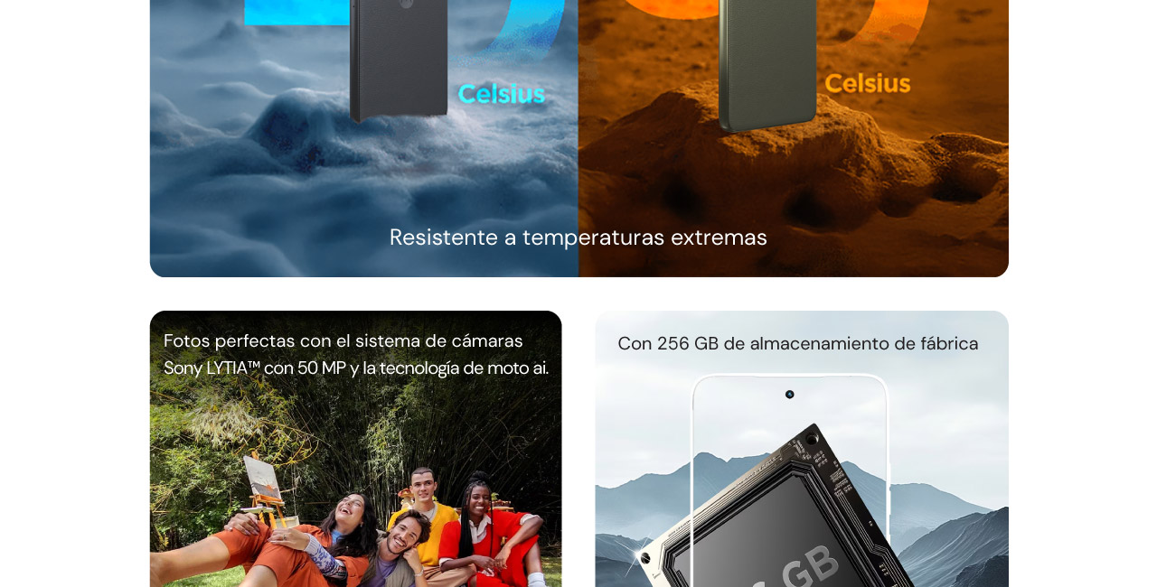 Fotos nítidas y brillantes a cualquier hora del día