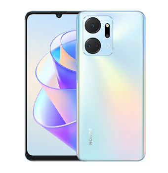 HONOR  X7A vista frontal y trasera