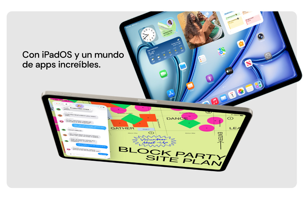 Fácil de usar con su gran pantalla Multi-Touch