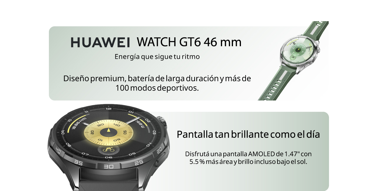 Huawei Watch GT 5: hasta 7 días de duración en la batería