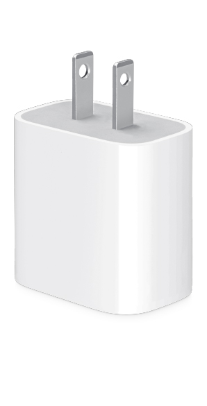 Apple Power Adapter vista frontal