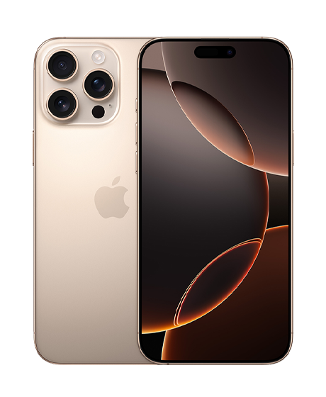 iPhone 16 Pro Max vista frontal y trasera
