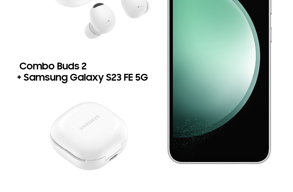 Combo Galaxy Buds 2 + Samsung Galaxy S23 FE 5G
