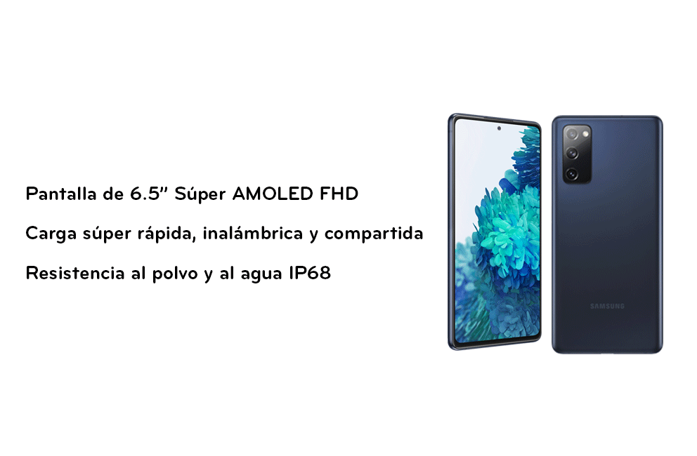 Con pantalla de 6.5"súper AMOLED y carga súper rápida