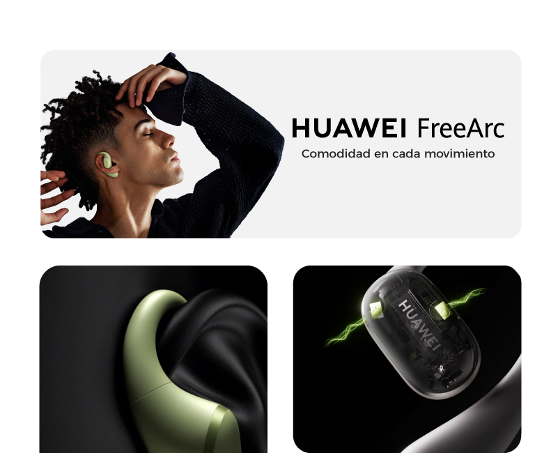 Huawei FreeArc, comodidad en cada movimiento